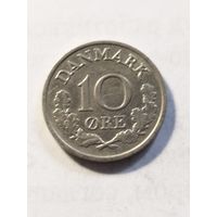 Дания 10 оре 1966