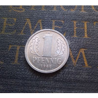 1 пфенниг 1988 (A) Германия ГДР #06 XF