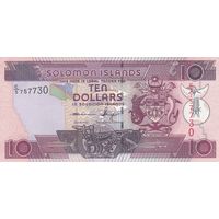 Соломоновы Острова 10 долларов 2009 (UNC)