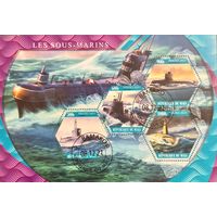 Мали 2021. Боевые субмарины. Малый лист