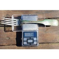 Вилка серебро 84