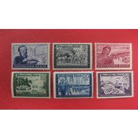 Германия,1944, Mi#888-93,война почта почтовое сообщение,MNH OG