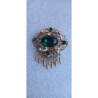 ШИКАРНАЯ БРОШЬ ЧЕХОСЛОВАКИЯ СССР ОРИГИНАЛ СОСТОЯНИЕ ! НА ФОТО .  Распродажа Коллекции !!! . Экспресс  Аукцион с рубля без МПЦ   .Много лотов в продаже .