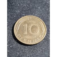 ФРГ 10 пфеннигов 1995 G