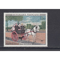 Живопись. Франция 1967. 1 марка. Michel N 1575 (0,5 е).