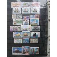 Продажа коллекции с 1 рубля! История судостроения на почтовых марках мира.