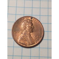 1 цент США 1986 D год