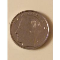 1 франк, Бельгия, надпись на французском