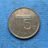 Нидерланды 5 центов 1999