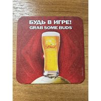 Подставка под пиво Bud No 3