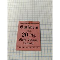 Германия 20 пфенингов