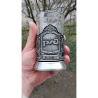 ПОДСТАКАННИК РЖД  МЕЛЬХИОР КОЛЬЧУГИНО ОРИГИНАЛ СТАКАН В ПОДАРОК . Распродажа Коллекции !!! . Экспресс  Аукцион  с рубля без МПЦ и прочего 3 ДНЯ  .Много лотов в продаже .