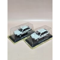 Волжский- 2109- 2 шт. (на запчасти -под конверсию) от DeAgostini масштаб 1:43