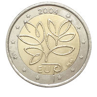2 Евро 2004 Финляндия Расширение Евросоюза UNC