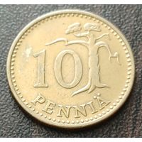 Финляндия 10 пенни, 1963    ( 1-1-4 )