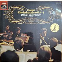 Mozart, Daniel Barenboim, English Chamber Orchestra – Klavierkonzerte Nr. 1-4