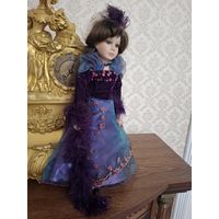 Кукла Collectors Choice. Фарфор. Родная одежда. Клеймо. Высота 42 см
