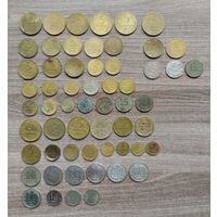 Копейки ранние советы СССР сборный лот 58 шт большой лот