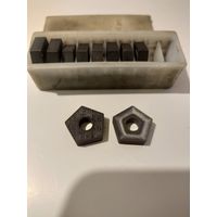 Сменные твердосплавные пластины 10 шт.