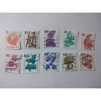 ГЕРМАНИЯ ФРГ 1971, 1972,1974 ОХРАНА ТРУДА