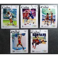 Марки Куба 1983 год Олимпийские игры