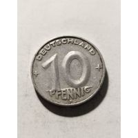 ГДР 10 пфенинг 1950 Е