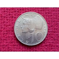 Австрия 10 шиллингов 1979 г.