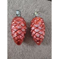 Ёлочные игрушки шишки.