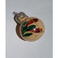 Елочная мини игрушка  шар с разрисовкой из армянского набора Малютка