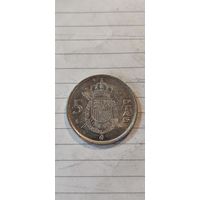 Испания 5 песет 1984