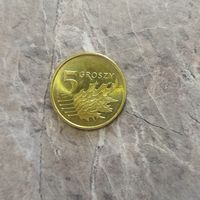 5 грошей 2025 Польша