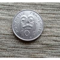 Werty71 Французская Полинезия 10 франков 1973