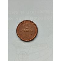 1 крона Швеция.