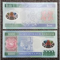 1000 угий Мавритания 2014 г. UNC (полимер)