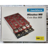 Leuchtturm планшет MB20 на 20 монет 39 мм! Под унцовки! Германия, Лейхтурм! ВОЗМОЖЕН ОБМЕН!
