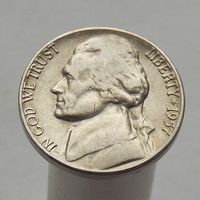 США 5 центов 1957 D