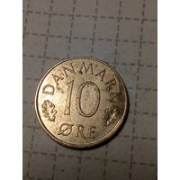 10 эре  Дания 1981 год