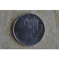 Канада 25 центов 2008