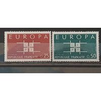 ФРАНЦИЯ 1963г. Полная серия. Чист*