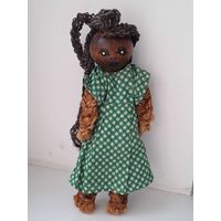 Коллекционная кукла Тропиканка 80-х гг, в этническом стиле