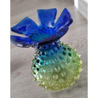 Шикарная ваза. Чехословакия. Ананас. Кактус.