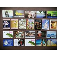 Календарики по 70 копеек за штуку, можно рассчитываться рос. рублями, даже железными, kin-2 (4024)