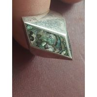 Кольцо серебро