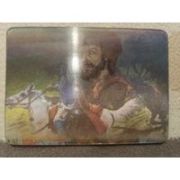 Календарик переливной карманный 1983 г.