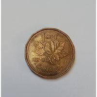 Канада 1 цент 1992г. юбилейный