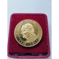 Папа Римский Иоанн Павел 2. Ватикан. Жетон.