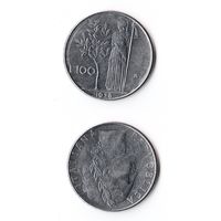100 лир Италия 1978 года