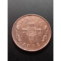 Мальта 1 цент 1972 г.