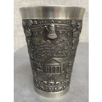 Оловянный винный стакан Германия Высота 8.5 см