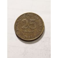 Филиппины 25 сентим 2003